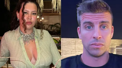 Michelle Carvalho y Gerard Piqué.