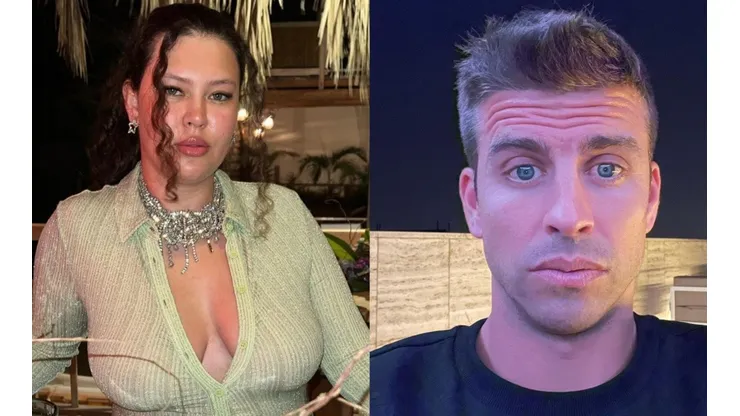 Michelle Carvalho y Gerard Piqué.