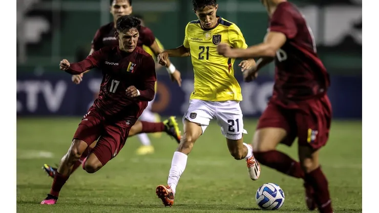 Ecuador y Venezuela animaron un partidazo por la fecha 4 del Sudamericano Sub 20.