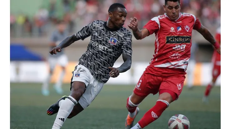 Castillo debutó en Copiapó contra el elenco local y anotó un gol