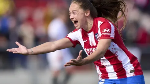 Banini llegó en 2021 al Atlético de Madrid