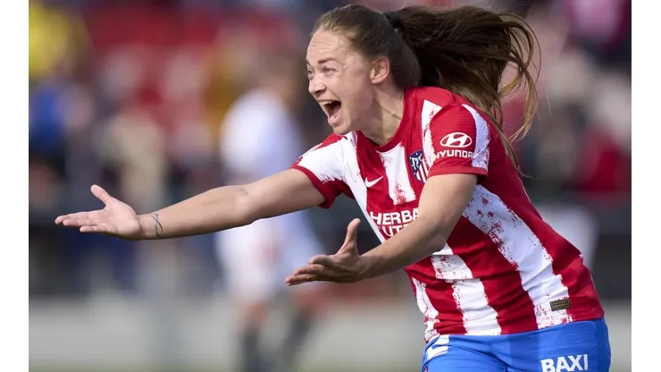 Banini llegó en 2021 al Atlético de Madrid
