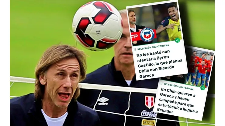 La prensa ecuatoriana hace eco de un supuesto interés de la selección chilena por Ricardo El Tigre Gareca.