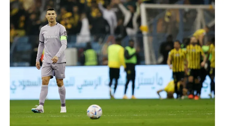 CR7 sumó su primer fracaso en Arabia Saudita