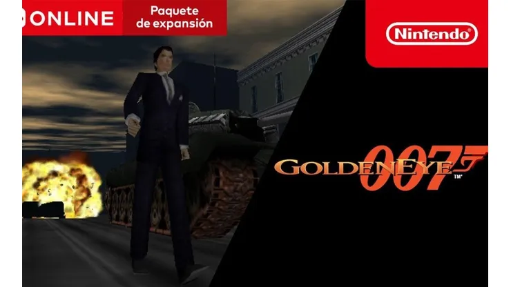 GoldenEye 007 estará en Nintendo Switch Online + Paquete de Expansión