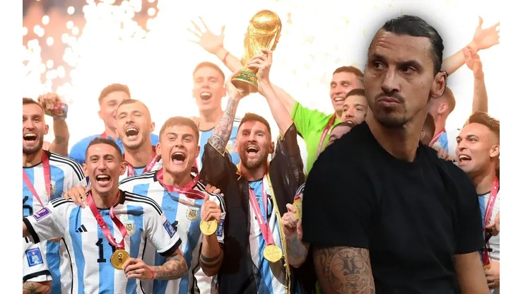 La prensa argentina reaccionó a las picantes declaraciones de Zlatan Ibrahimovic sobre el título de la Albiceleste en Qatar 2022.