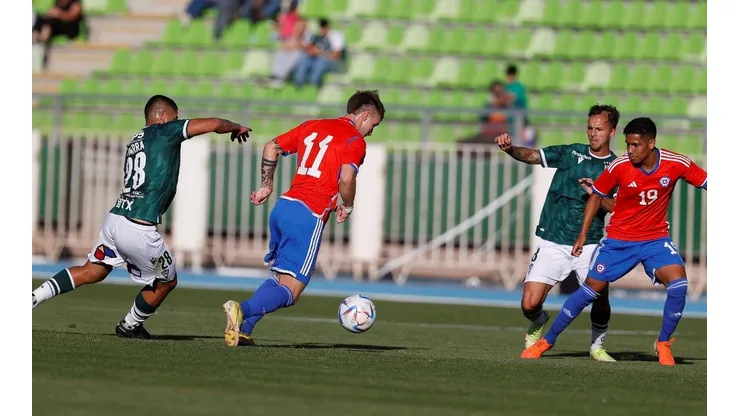 La Sub 23 cayó goleada ante Wanderers en Valparaíso.