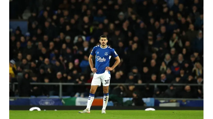 Everton está en zona de descenso