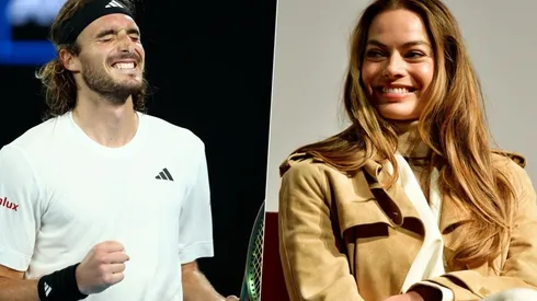 Tsitsipas y Margot Robbie