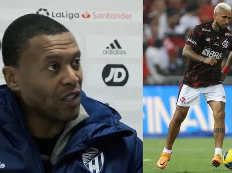 Julio Baptista explica por qué Vidal no juega en Flamengo