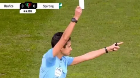 El momento en que se muestra la tarjeta