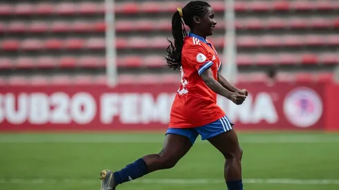 Mary Valencia en el Sudamericano Sub 20