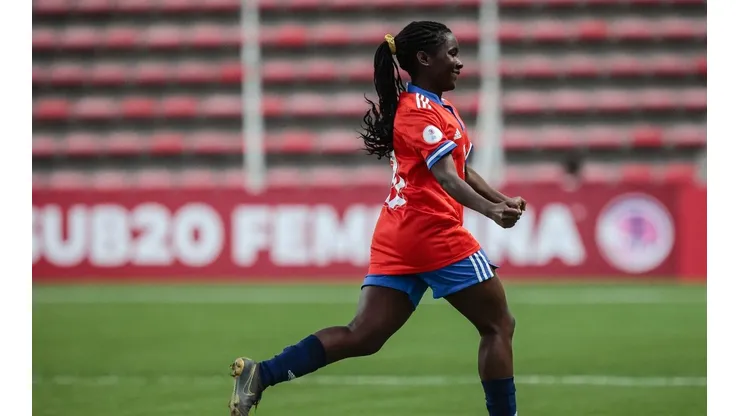 Mary Valencia en el Sudamericano Sub 20