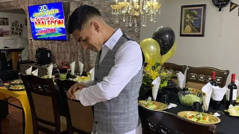 Jordhy Thompson se emocionó hasta las lágrimas con su primer gol en Colo Colo.