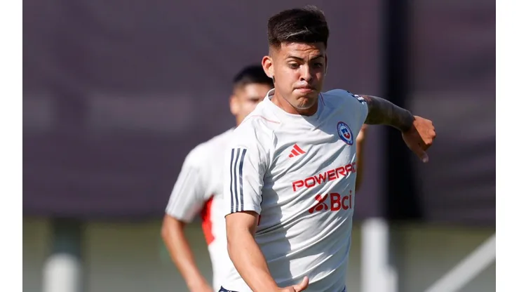 Brandon Cortés se entrena en la Sub 23 de Chile
