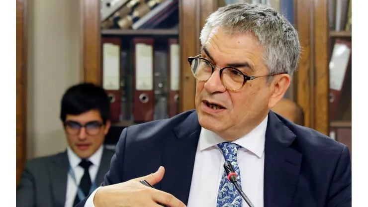 El ministro de Hacienda, Mario Marcel.