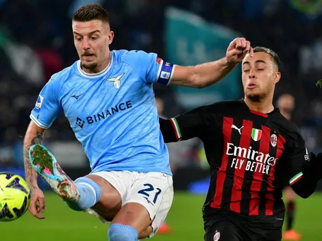 Baile al campeón: Lazio golea al AC Milan