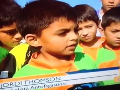 Revelan entrevista y jugadas de Jordhy cuando niño