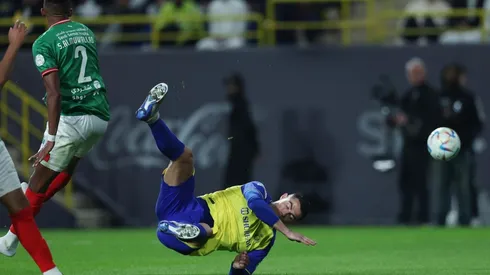 Cristiano pudo marcar un golazo en su tan esperado debut con Al Nassr, pero erró.