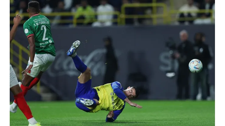 Cristiano pudo marcar un golazo en su tan esperado debut con Al Nassr, pero erró.