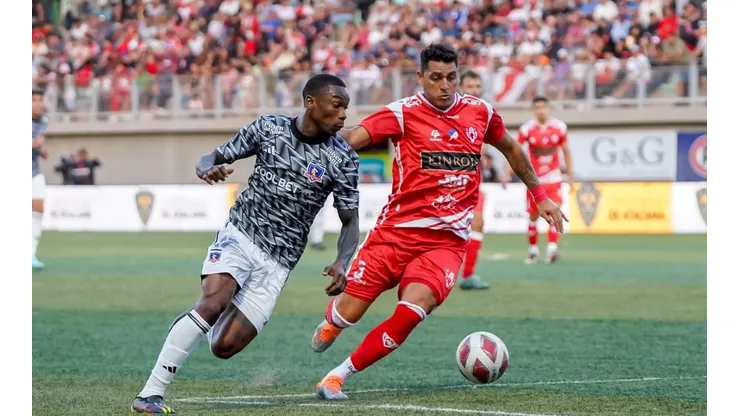 Fabián Castillo debutó oficialmente por Colo Colo