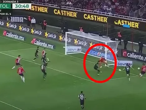 ¡Mala suerte! Valber Huerta anota autogol, pero Toluca remonta