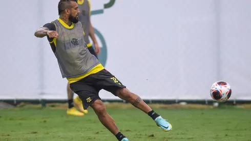 Vidal no estuvo citado en Flamengo por el estadual y Erick Pulgar fue titular.