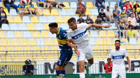 Di Santo marcó el primer gol del partido