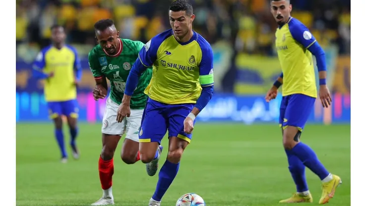 CR7 fue titular, capitán y comandó el triunfo del Al Nassr