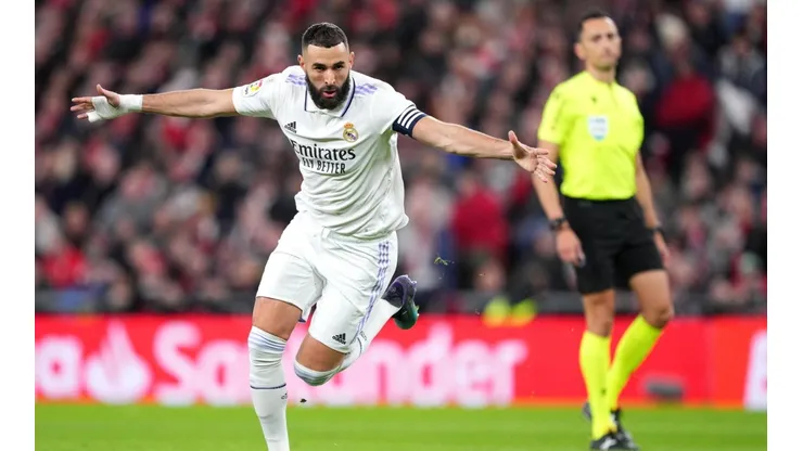Benzema abrió el marcador para el Real Madrid