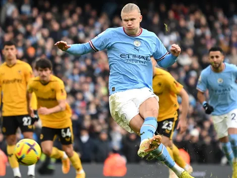 ¡Intratable! Triplete de Haaland y City sigue a la caza del Arsenal