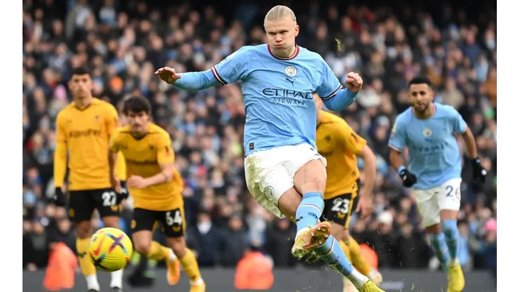 Haaland estiró su racha goleadora en la Premier League