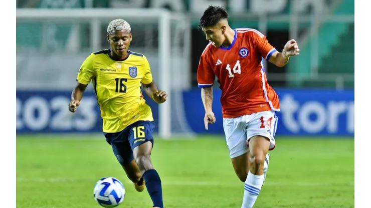 Chile igualó 1-1 en su debut en el Sudamericano Sub20.