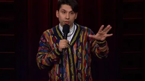 Fabrizio Copano en The Late Late Show con James Corden.