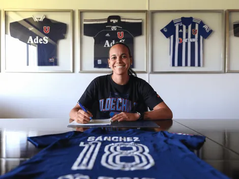 La Chama firmó contrato con la U fem y se queda por dos años más