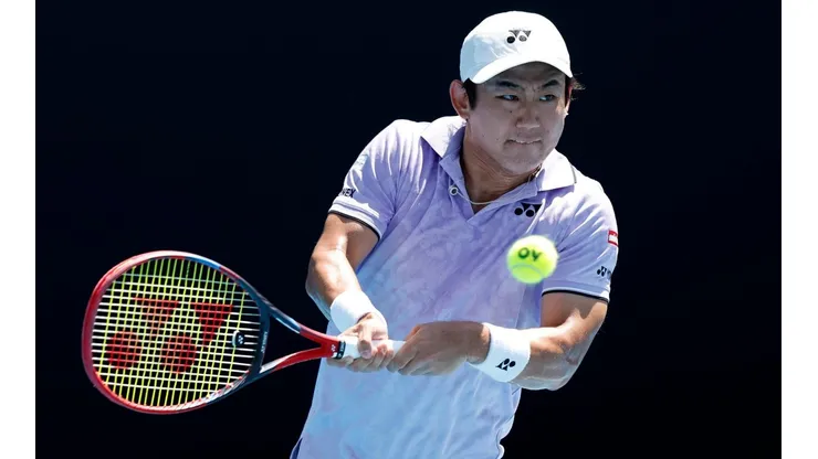 El tenista japonés batió un notable récord para su país en el primer Grand Slam de la temporada.
