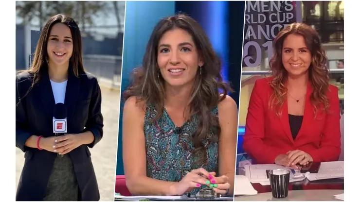 Andrea Hernández, Carolina Fernández y Javiera Naranjo