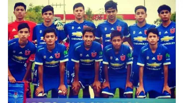 La Sub 14 de Universidad de Chile en 2018 tenía a Assadi, Osorio y Huerta como faroles