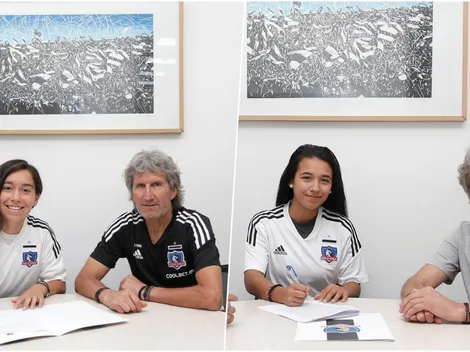 Colo Colo renovó a Yastin Jiménez y Krishna Allende firmó su primer contrato