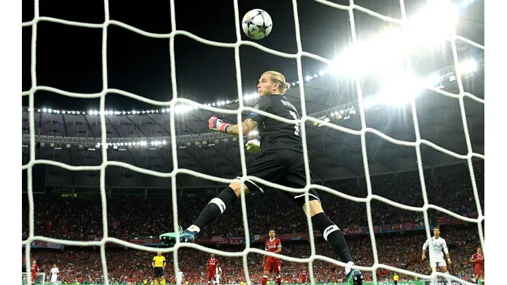 Karius en la final de la Champions League 2017-2018