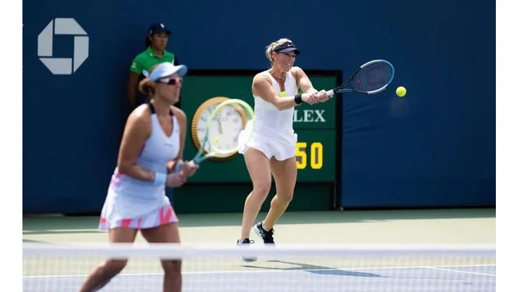 La tenista chilena arrancó con todo en el Abierto de Australia.
