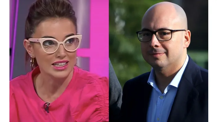 Yamila Reyna en Hoy se Habla, y el director de cine Nicolás López, camino a tirbunales.
