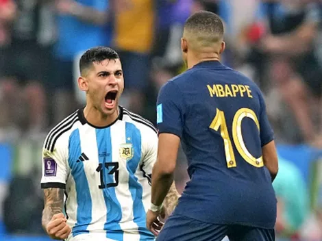 Cuti Romero desclasifica el gol que le gritó en la cara a Mbappé
