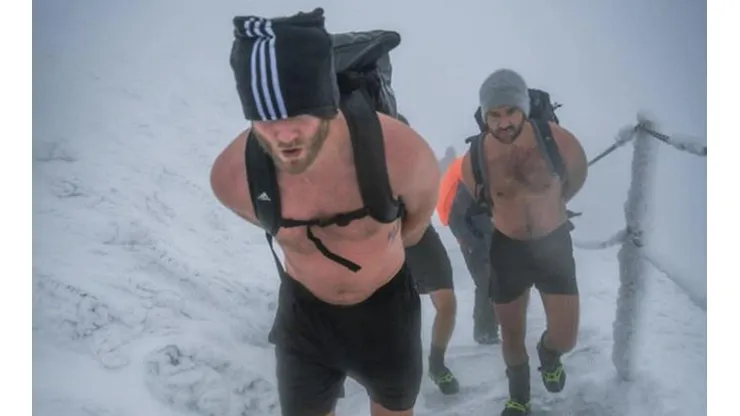 Schürrle en su increíble desafío en la nieve