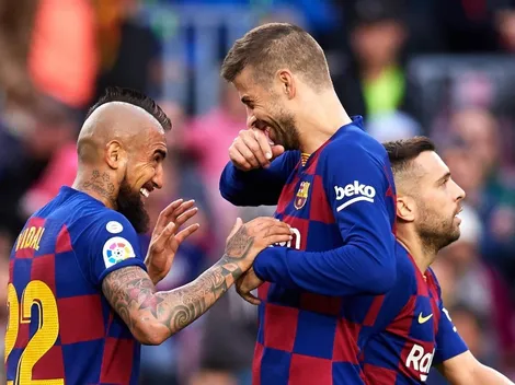 Vidal molesta a su ex compañero Piqué: "¿Rolex o Casio?"