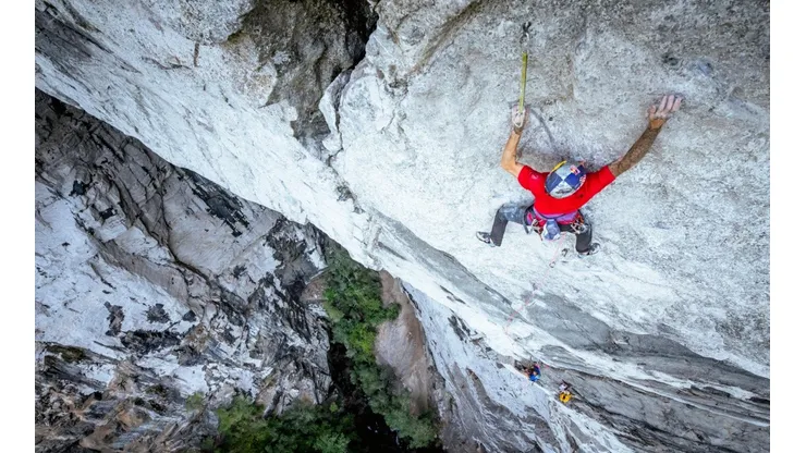 Felipe Camargo conquistó la Gruta de Pedra en su natal Brasil.