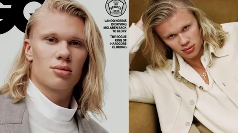 Haaland fue portada de la revista Go