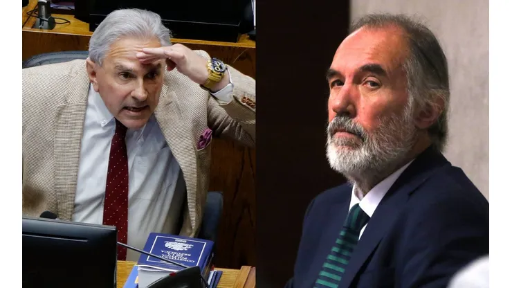 Iván Moreira y Jaime Orpis, dos representantes de la UDI procesados por la Justicia.