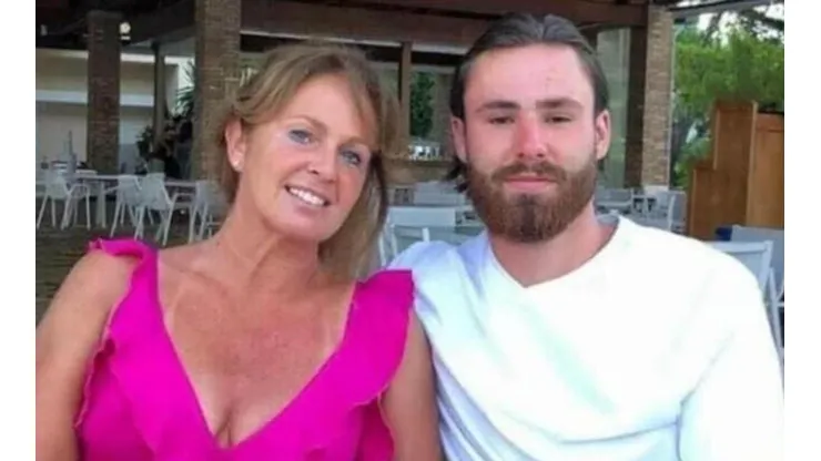 Ben Brereton y su madre Andrea