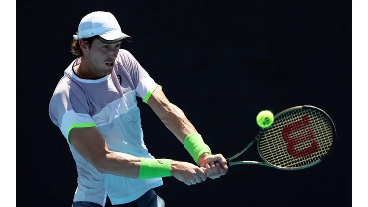 Nicolás Jarry en la primera ronda del Australian Open